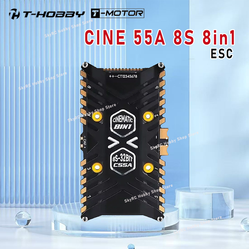 T-Motor F7 Pro Flight Controller - T-MOTOR T-HOBBY C55A 8in1 Filmic ESC
