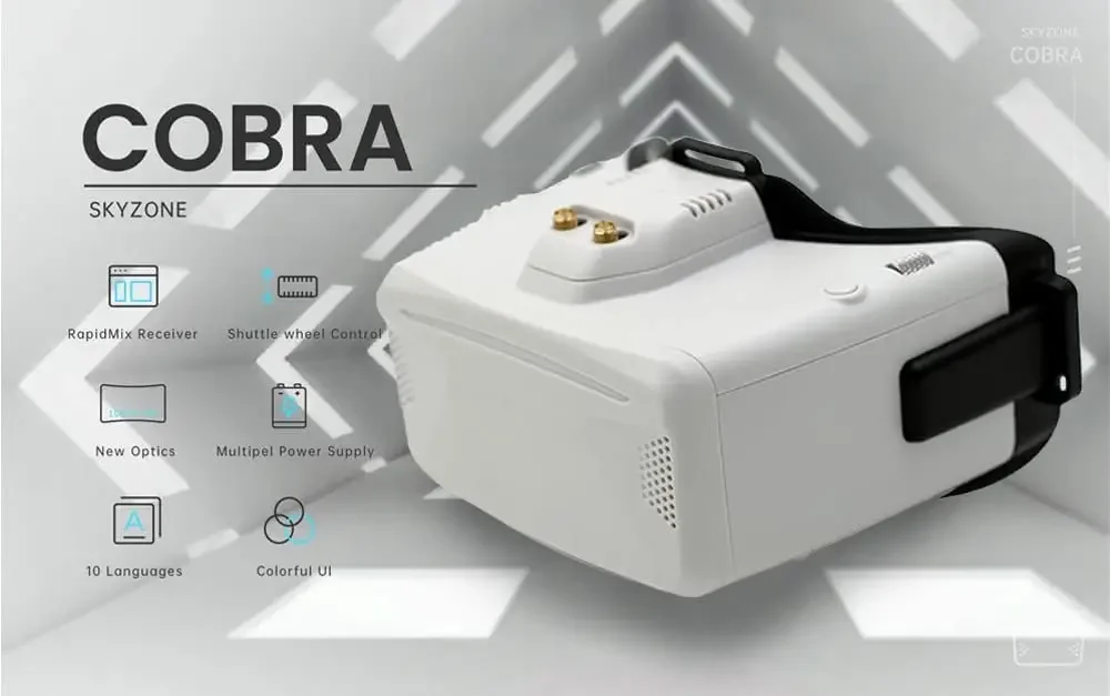 SKYZONE Cobra X V4 FPV Goggles - огляд і ціна Skyzone Cobra X V2 Fpv Goggles