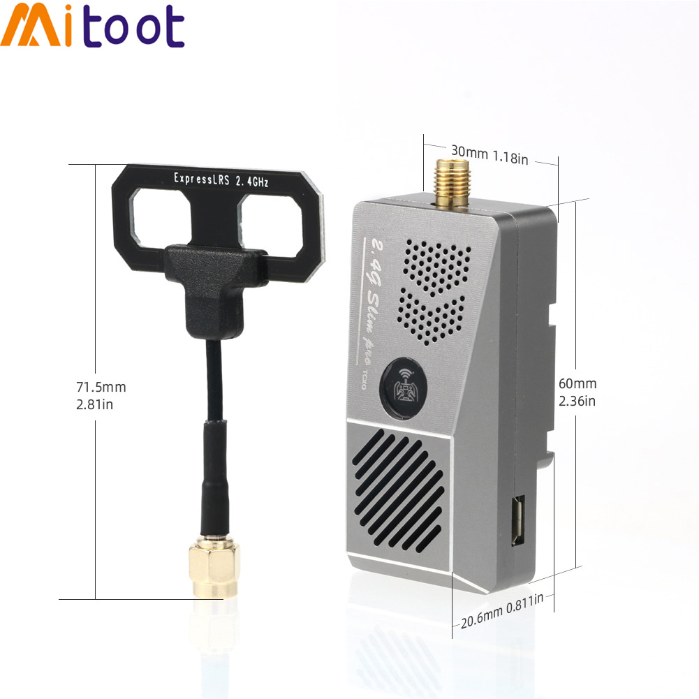 Happymodel 2.4G ExpressLRS ELR - огляд і ціна Happymodel Expresslrs Elrs Es24Tx Pro 1000Mw