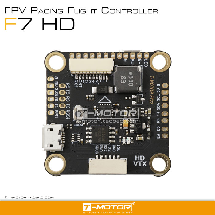 T-MOTOR Tmotor F4 F7 722 HD Fl - огляд і ціна T-Motor F7 Pro Flight Controller