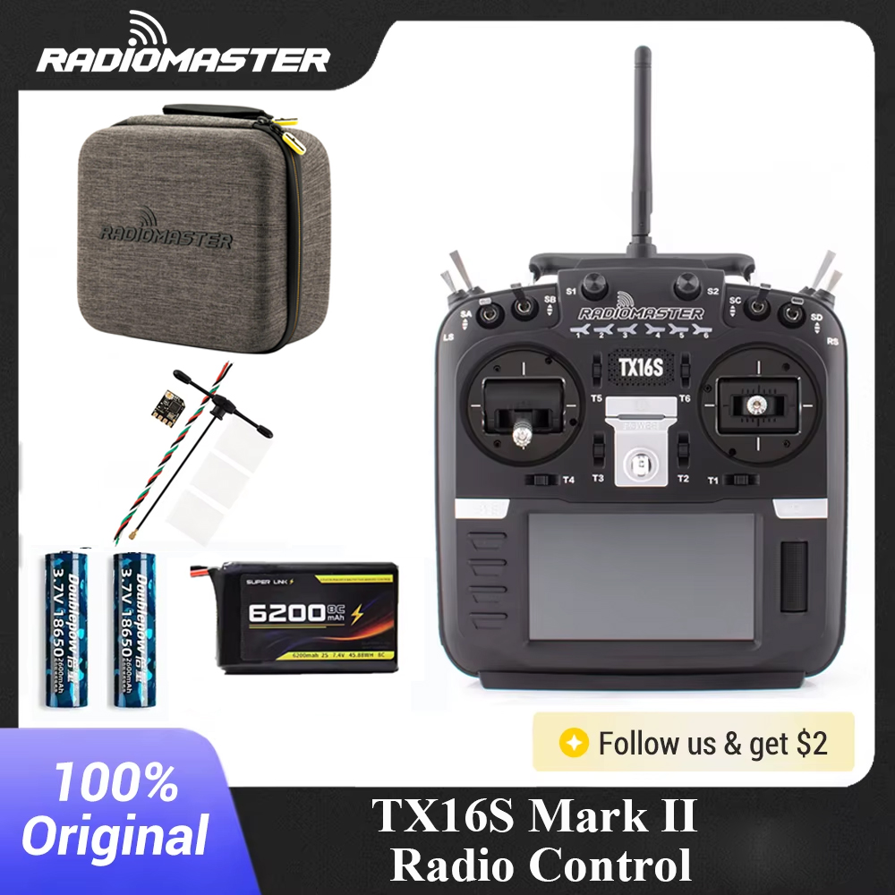 RadioMaster TX16S MKII V4.0 Ha - огляд і ціна Radiomaster Tx16S Mark Ii Elrs
