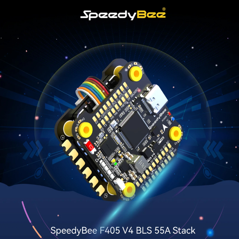 SpeedyBee F405 V4 BLS 55A 30x3 - огляд і ціна Speedybee F405 V4 Bls 55A Stack