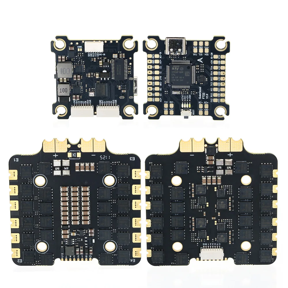 AP1Jeefly F722 F7 6S Flight Co - огляд і ціна Speedybee F405 V4 Bls 55A Stack