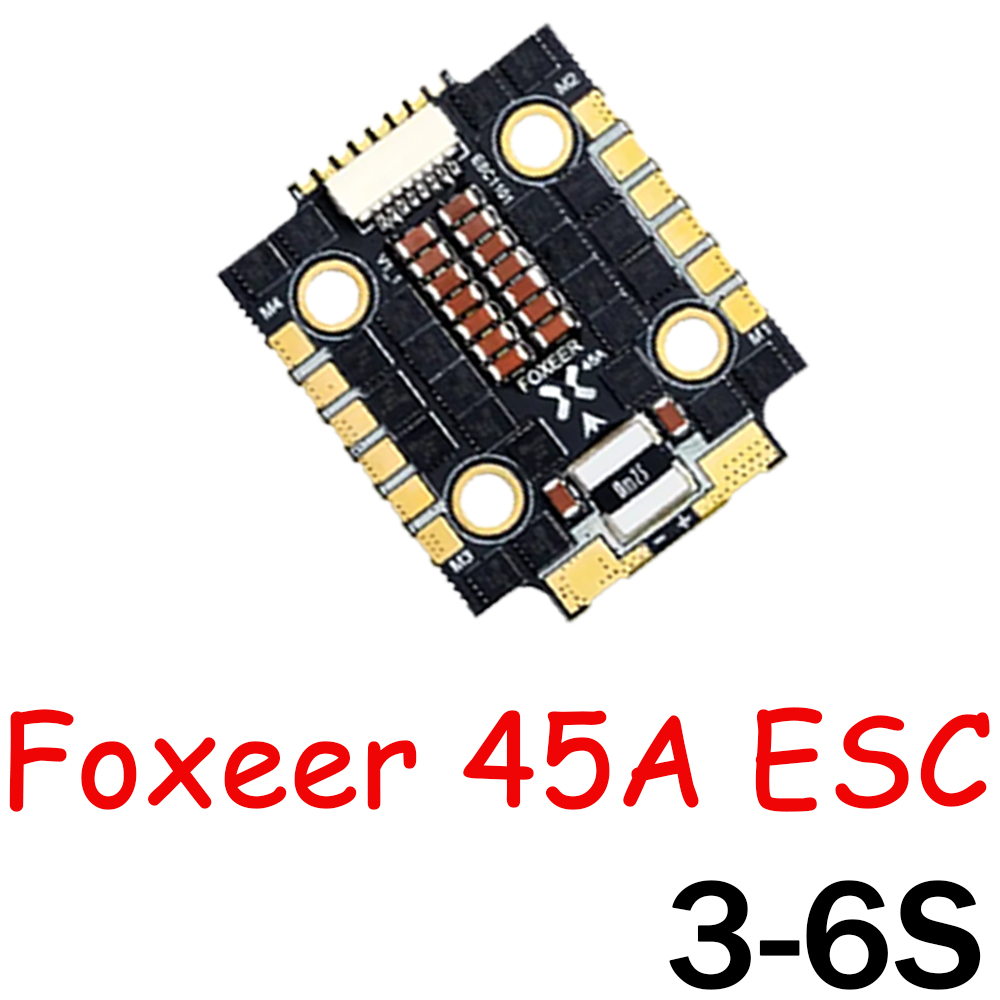 Foxeer Reaper F4 128K Mini 45A - огляд і ціна Foxeer Reaper F4 128K 65A Esc