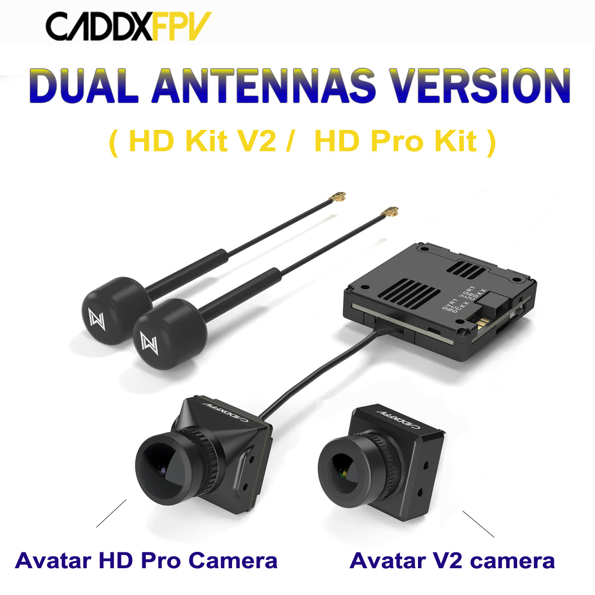 Caddx Walksnail Avatar Dual An - огляд і ціна Walksnail Avatar Hd Pro Kit