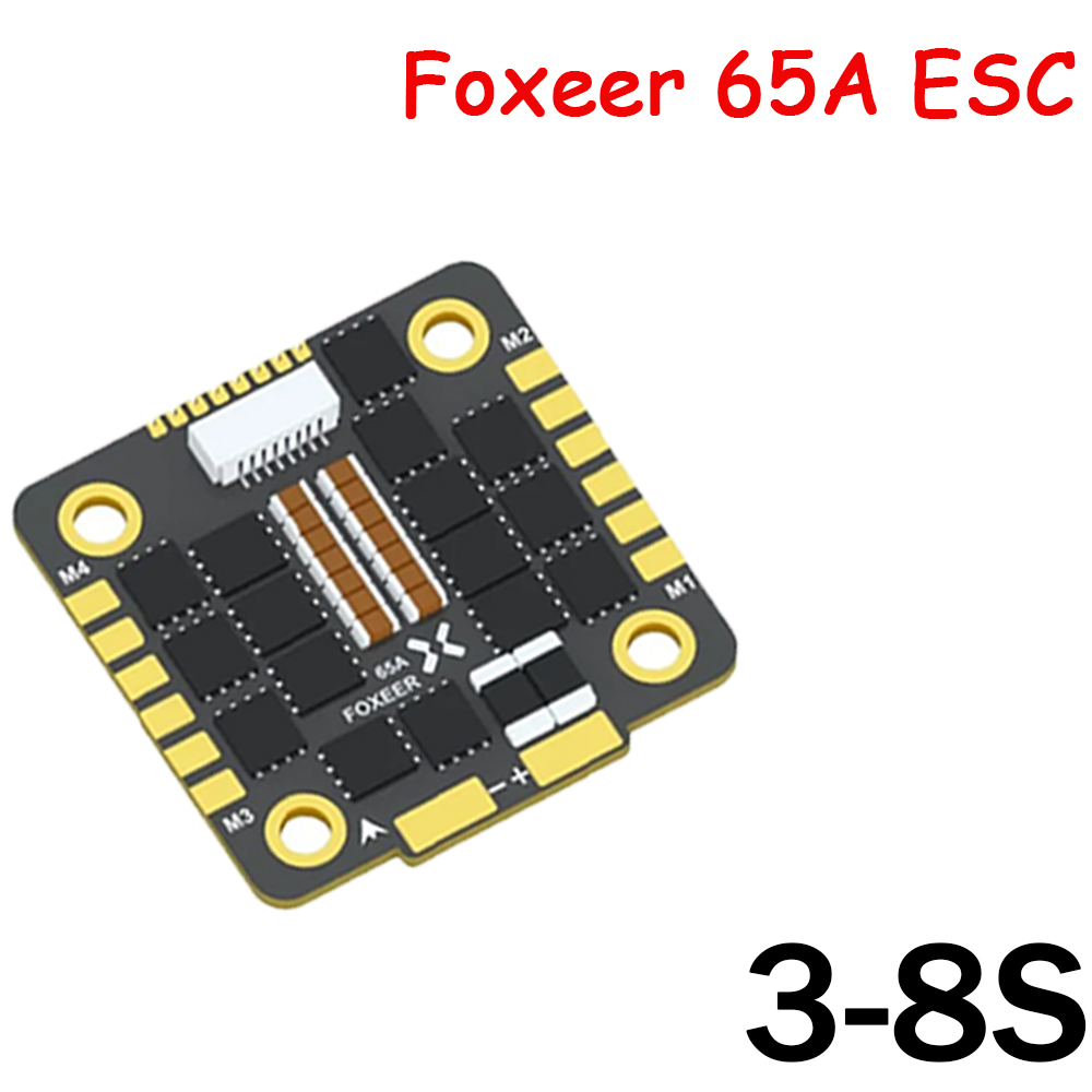 Foxeer Reaper F4 128K Mini 45A - огляд і ціна Foxeer Reaper F4 128K 65A Esc
