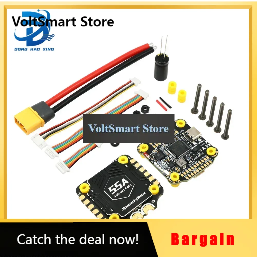 VoltS1pcs For Speedybee F405 V - огляд і ціна Speedybee F405 V4 Bls 55A Stack