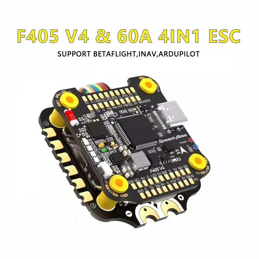 SpeedyBee F405 V4 BLS 60A 30x3 - огляд і ціна Speedybee F405 V4 Bls 55A Stack